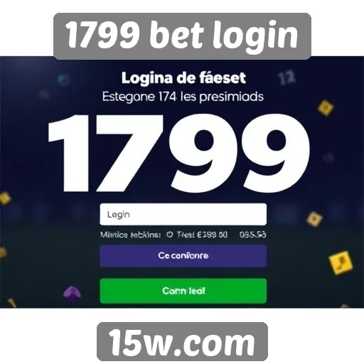 Características do sistema de login do 1799 bet